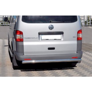 Задняя дуга AK002 (нержавейка) Volkswagen T5 Transporter 2003-2010 гг. фото 4