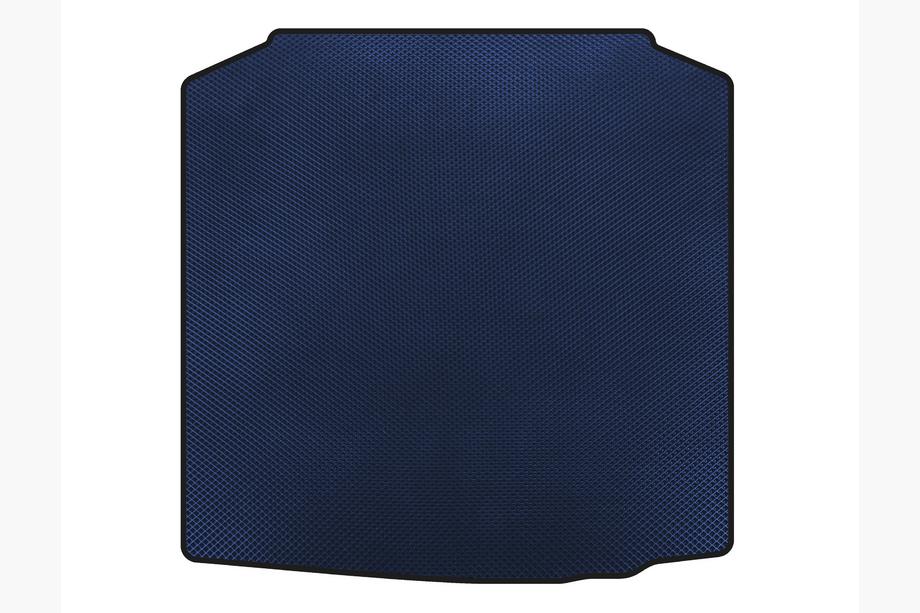 Skoda Fabia 2007-2014 гг. Коврик в багажник (2007-2010, SW, Синий) Image