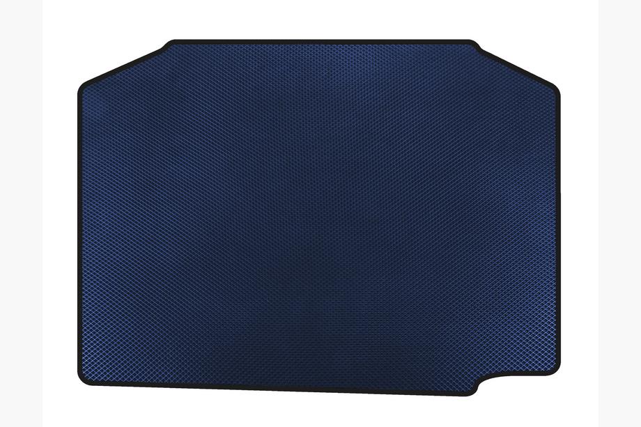 Skoda Fabia 2007-2014 гг. Коврик в багажник (HB, Синий) Image