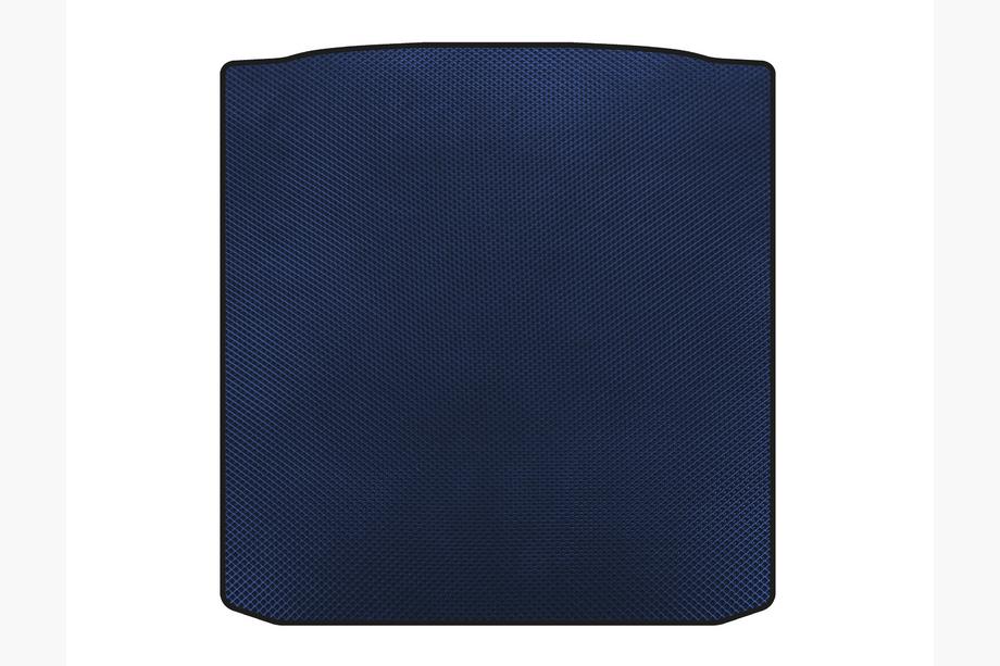 Skoda Superb 2009-2015 гг. Коврик в багажник (одинарный фальшпол, SW, Синий) Image