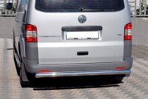 Volkswagen T5 Multivan 2003–2010 гг. Задняя дуга AK002 (нержавейка) фото 5