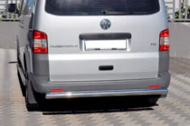 Volkswagen T5 2010-2015 гг. Задняя дуга AK002 (нержавейка) фото 3