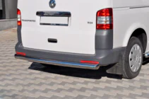 Volkswagen T5 2010-2015 гг. Задняя дуга AK002 (нержавейка) фото 5