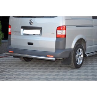 Задняя дуга AK002 (нержавейка) Volkswagen T5 2010-2015 гг. фото 4