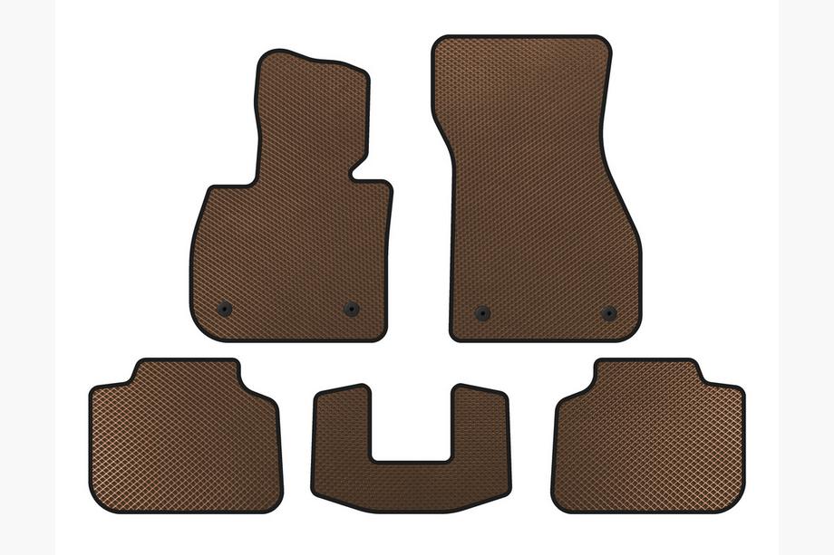 BMW X1 F48 2015-2022 гг. Коврики EVA (Коричневые) Image