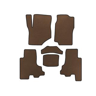 Chevrolet Trailblazer 2002-2012гг. Коврики EVA (Коричневый)