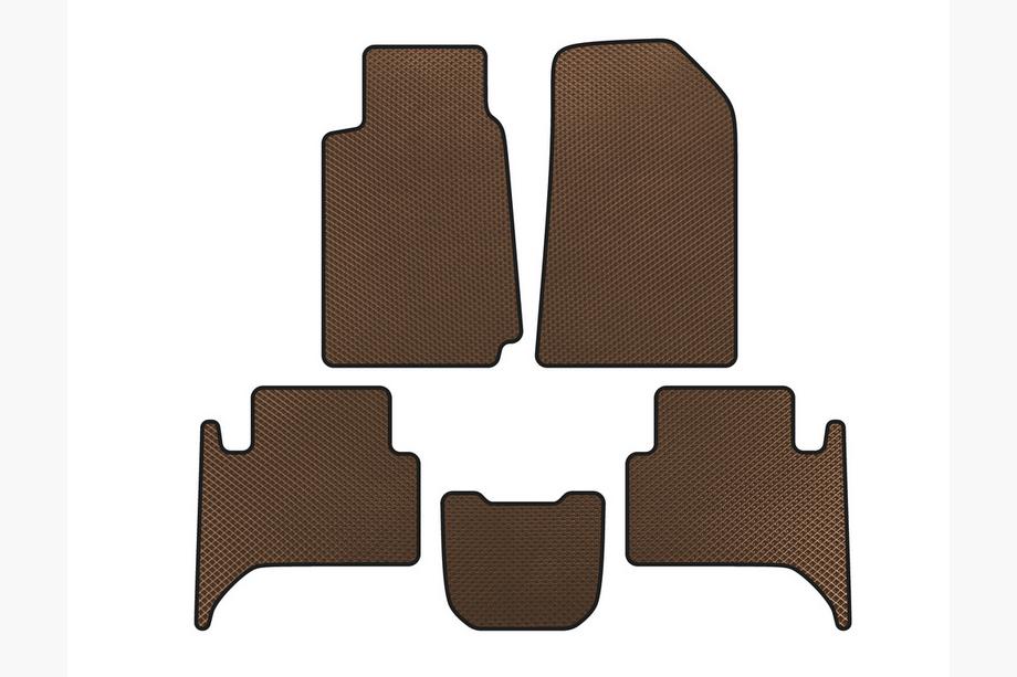 Коврики EVA (2 ряда, Коричневые) Image