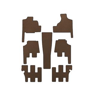 Коврики EVA (для Grand Voyager, АКПП, Коричневые) Chrysler Voyager 2001-2007 гг. фото 3