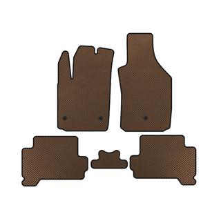 Коврики EVA (HB, Электро, Коричневый) Fiat 500/500L 2013-2022 гг.