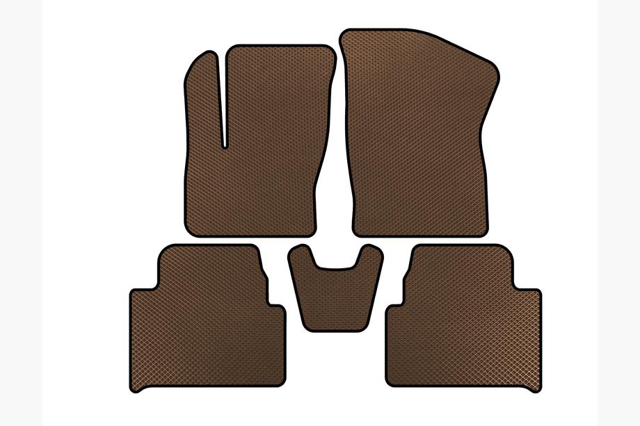 Ford C-Max 2004-2010 гг. Коврики EVA (Коричневые) Image