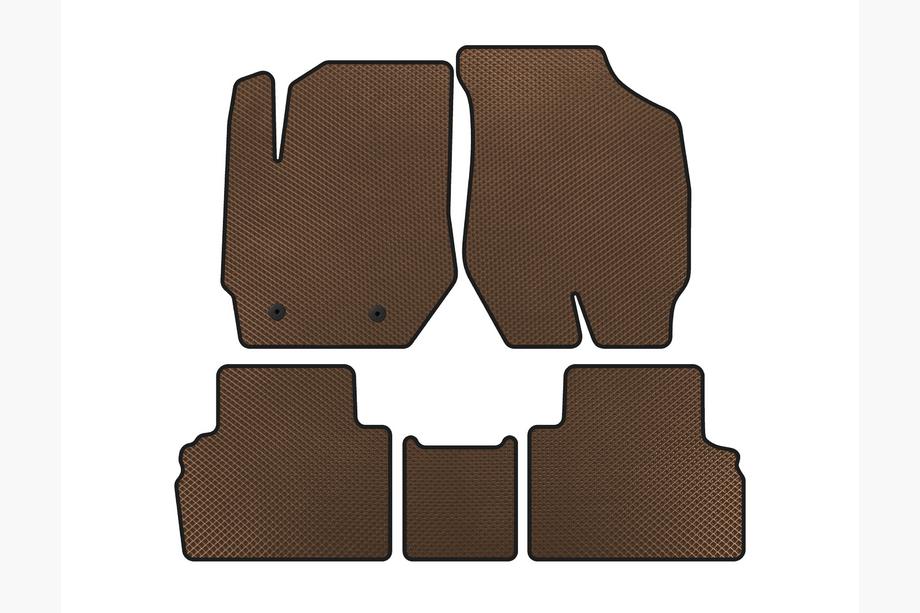 Ford Escape 2008-2013 гг. Коврики EVA (Коричневые) Image