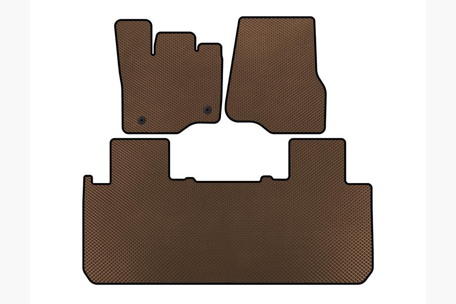 Ford F-150 2014-2021 гг. Коврики EVA (Коричневые) Image