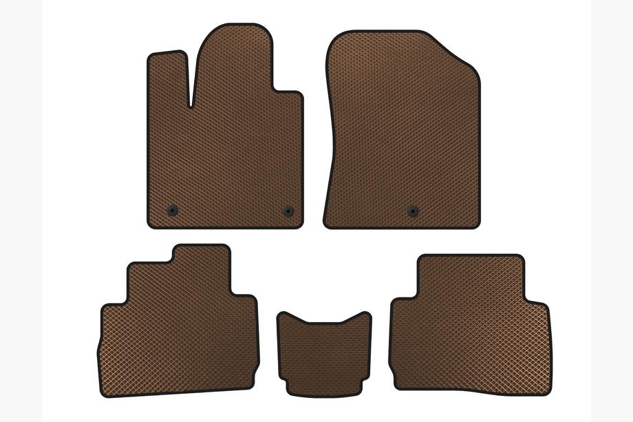 Коврики EVA (2020-2023, Коричневые) Image Коврики EVA (2020-2023, Коричневые) Image