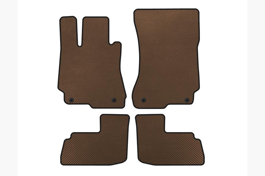 Mercedes CL-class C216 2006-2014 гг. Коврики EVA (Коричневые) Image