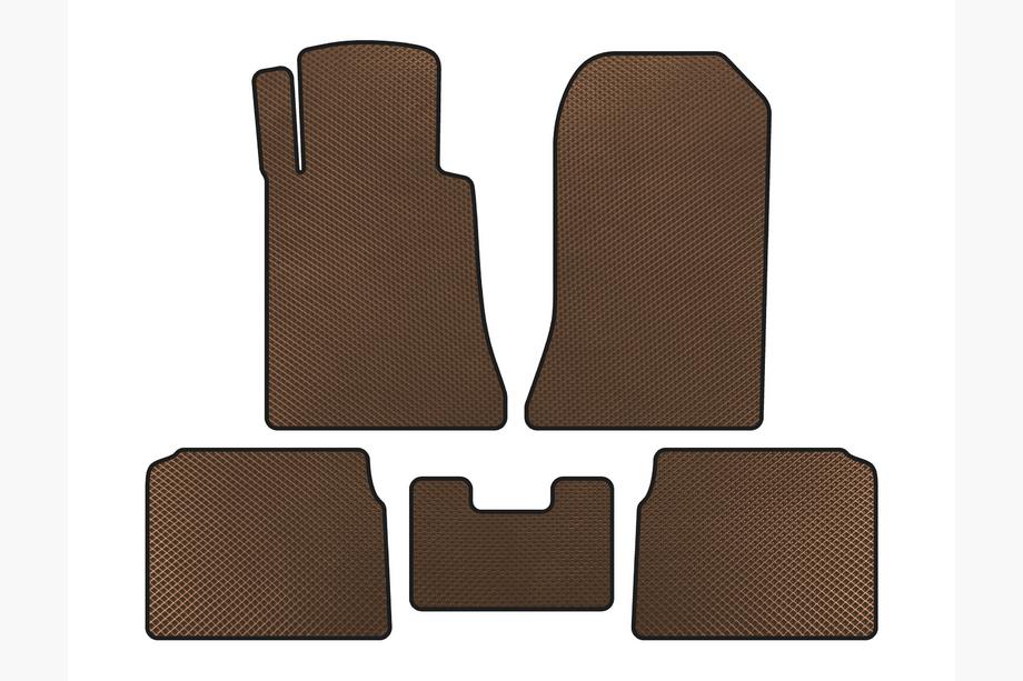 Mercedes E-сlass W124 1984-1997 гг. Коврики EVA (SD, Коричневые) Image