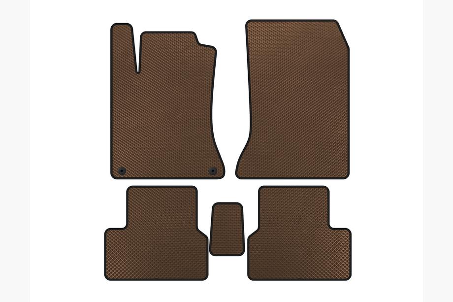 Mercedes B-class W246 2011-2018 гг. Коврики EVA (2011-2014, Коричневый) Image