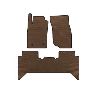 Toyota Hilux 2006-2015 рр. Коврики EVA (Коричневый)