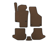 Volkswagen EOS 2006-2011 гг. Коврики EVA (Коричневые) фото 1