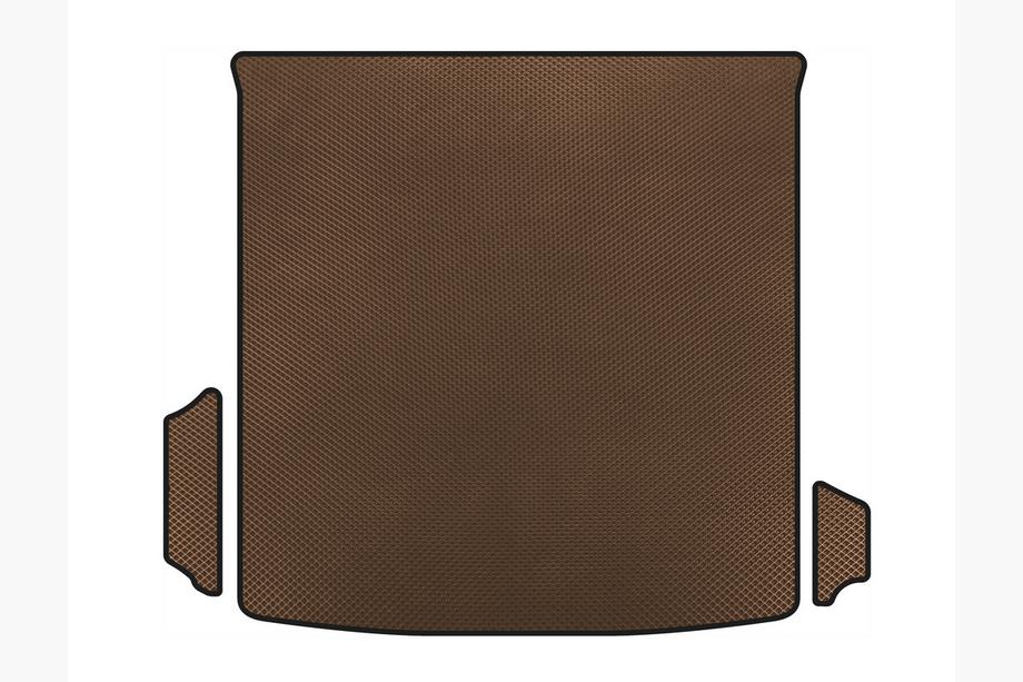 Audi Q8 2018- гг. Коврик в багажник EVA V-1 (Коричневый) Image