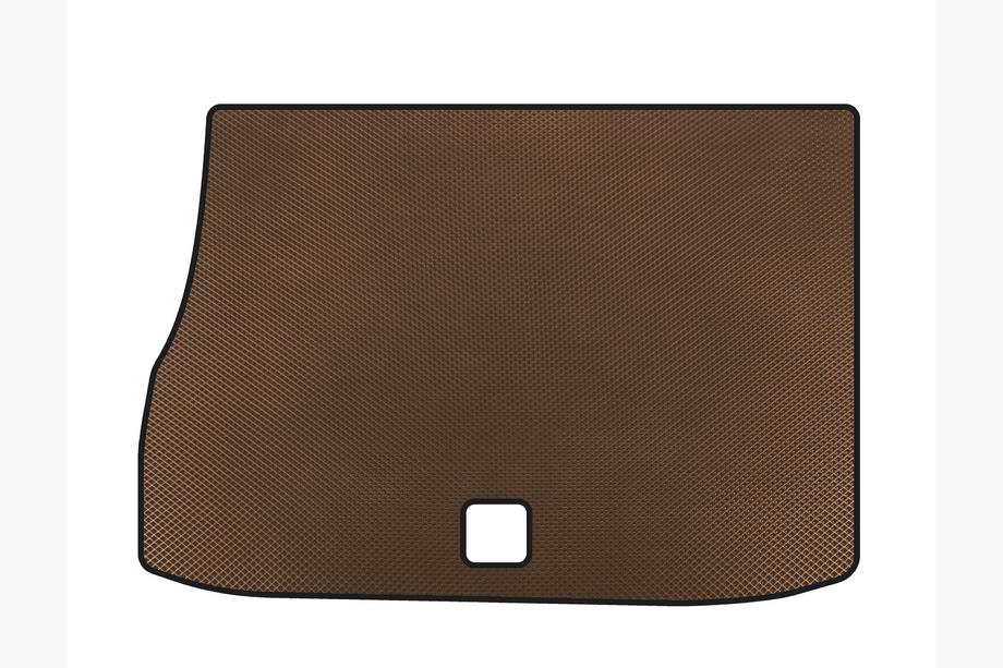 Коврик в багажник EVA (HB, Гибрид/АКПП, Коричневый) Image