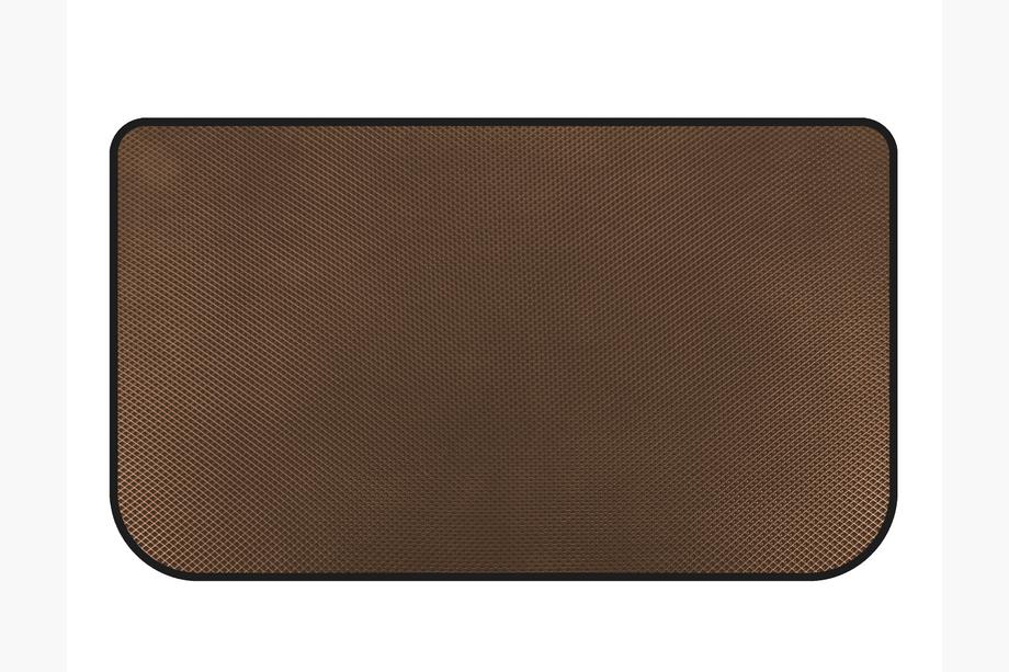 Mini Cooper F55/56/57 2014-2023 гг. Коврик в багажник EVA (для F55, 5-дверный, Коричневый) Image