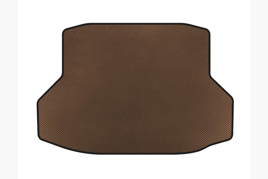 Honda Civic Sedan X 2016-2021 гг. Коврик в багажник EVA (SD, Коричневый) Image