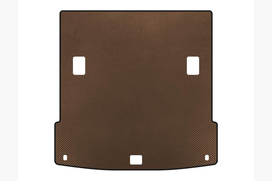 Kia Mohave 2008-2016 гг. Коврик в багажник EVA (Коричневый) Image