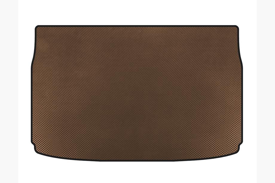 Kia Sedona 2014-2020 гг. Коврик в багажник EVA (8-местный, Коричневый) Image