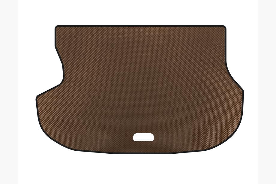 Mitsubishi Outlander 2001-2006 гг. Коврик в багажник EVA (Коричневый) Image
