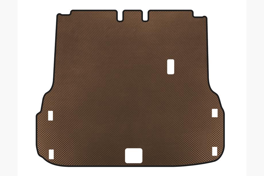 Nissan Pathfinder R52 2012-2021 гг. Коврик в багажник EVA (Коричневый) Image