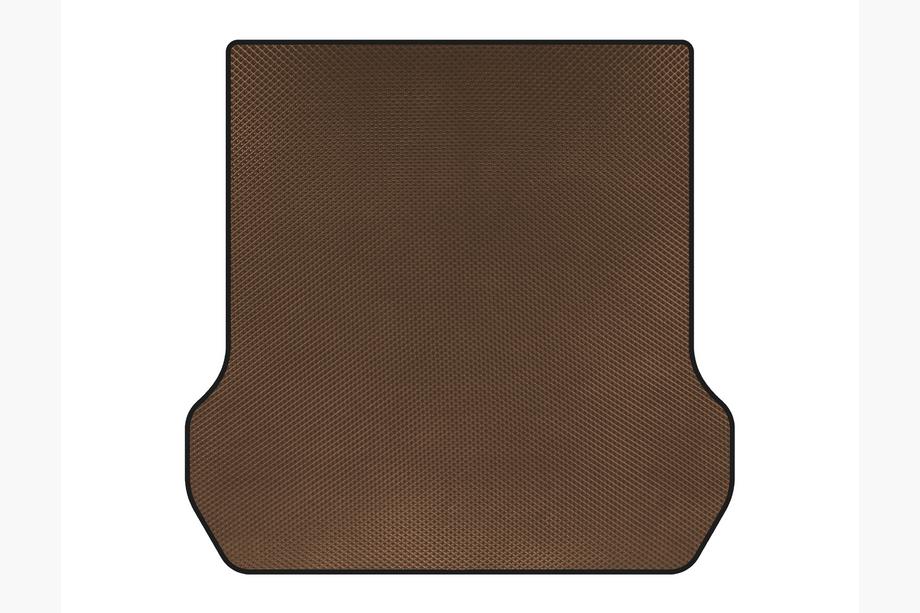 Opel Zafira A 1998-2005 гг. Коврик в багажник EVA (до 2 ряда, 2003-2005, 7-местный, Коричневый) Image