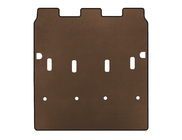 Peugeot Partner/Rifter 2019- гг. Коврик в багажник EVA (7-местный/Длинная база, Коричневый) фото 1