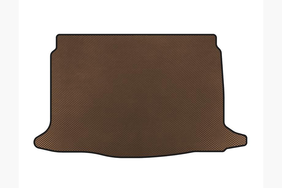 Renault Megane IV 2016-2025 гг. Коврик в багажник EVA (HB, Коричневый) Image