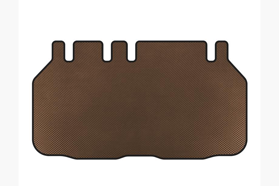 Toyota Previa 2006-2019 гг. Коврик в багажник EVA (6-местный, Коричневый) Image