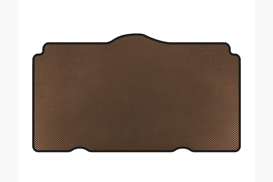 Toyota Yaris 2006-2011 гг. Коврик в багажник EVA (HB, 5-дверный, Коричневый) Image