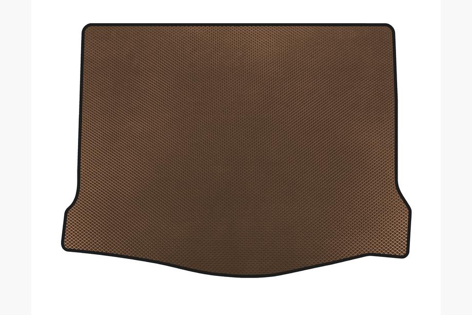 Ford Focus III 2011-2017 гг. Коврик в багажник EVA (HB, Коричневый) Image