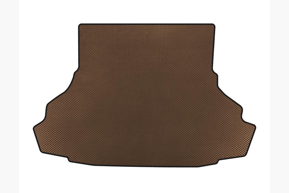 Ford Mustang 2015-2023 гг. Коврик в багажник (2015-2017, Кабриолет, США, Коричневый) Image