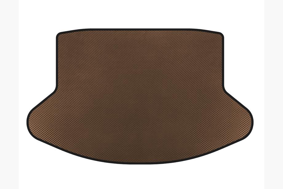 Honda Civic Sedan X 2016-2021 гг. Коврик в багажник (2015-2019, Купе, Коричневый) Image