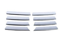 Хромированные Накладки на Решетку (8 шт, Нержавеющая Сталь) фото 2