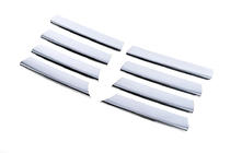 Хромированные Накладки на Решетку (8 шт, Нержавеющая Сталь) фото 3