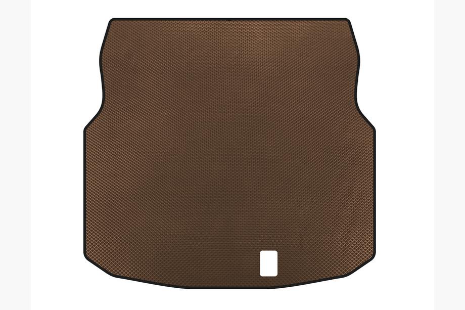 Mercedes C-class W204 2007-2015 гг. Коврик в багажник (Купе, Коричневый) Image