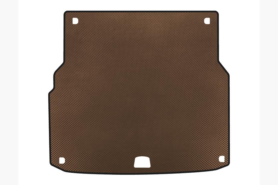 Mercedes C-сlass W205 2014-2021 гг. Коврик в багажник (2014-2017, SW, Коричневый) Image