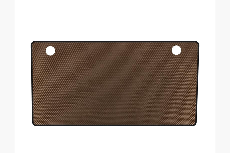 Peugeot Expert 2017- гг. Коврик в багажник EVA (Длинная база, Коричневый) Image