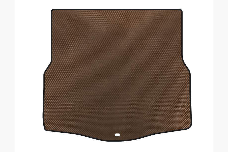 Renault Laguna 2007-2015 гг. Коврик в багажник (2011-2015, LB, Коричневый) Image