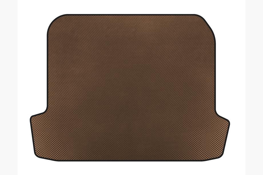 Renault Megane II 2004-2009 гг. Коврик в багажник (2006-2009, SD, Коричневый) Image