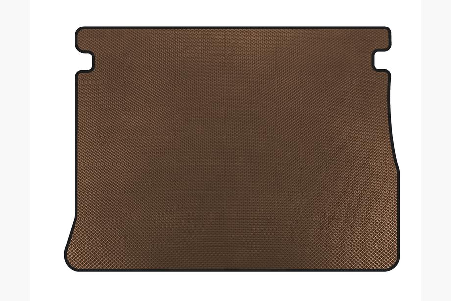 Renault Scenic/Grand 2009-2016 гг. Коврик в багажник EVA (5-местный, Коричневый) Image
