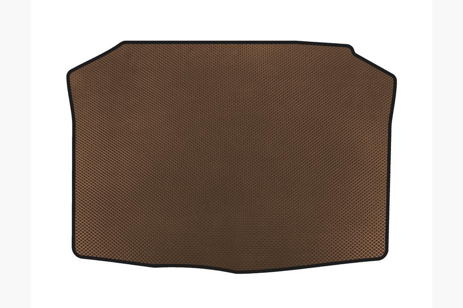 Skoda Fabia 2000-2007 гг. Коврик в багажник EVA (HB, Коричневый) Image