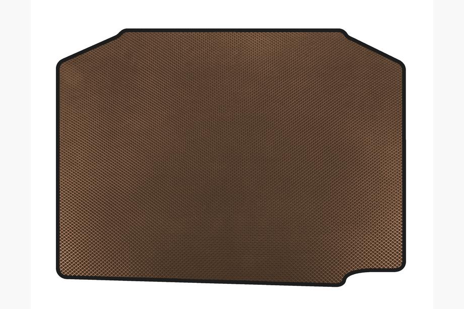 Skoda Fabia 2007-2014 гг. Коврик в багажник EVA (HB, Коричневый) Image