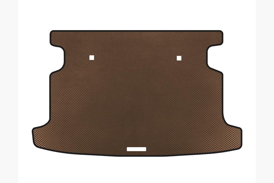 Toyota Corolla 2002-2007 гг. Коврик в багажник EVA (HB, Коричневый) Image