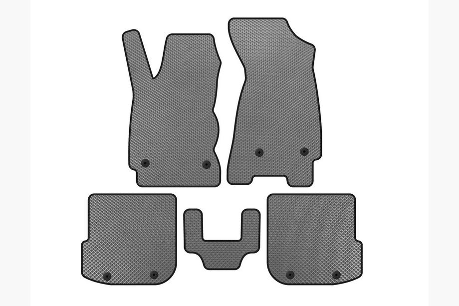 Audi A4 B5 1994-2001 гг. Коврики EVA (Седан, Серый) Image